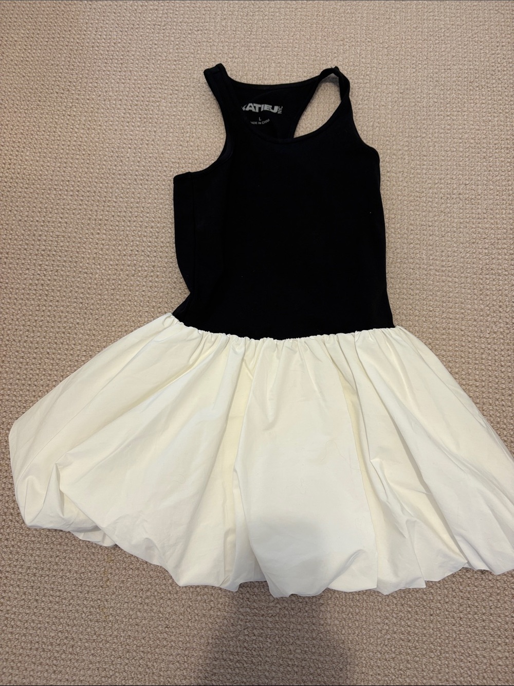 Katie J NYC Black & Cream Ballet Dress Costume
